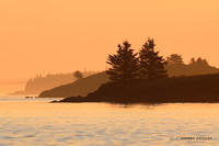 Sunrise Silhouette II: Hog, Downfall, and Outer Porcupine Islands